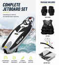 Carbon Fiber Electric Surfboard – 55km/h Jet Propulsion Water Sports Board with 4.4KWH Smart Battery